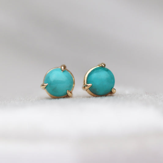 5mm Studs - Turquoise