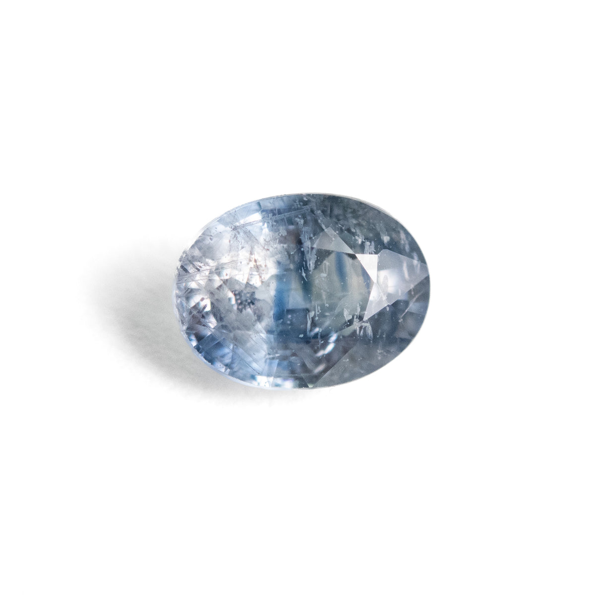 Saphir bleu glacier 1,16 ct