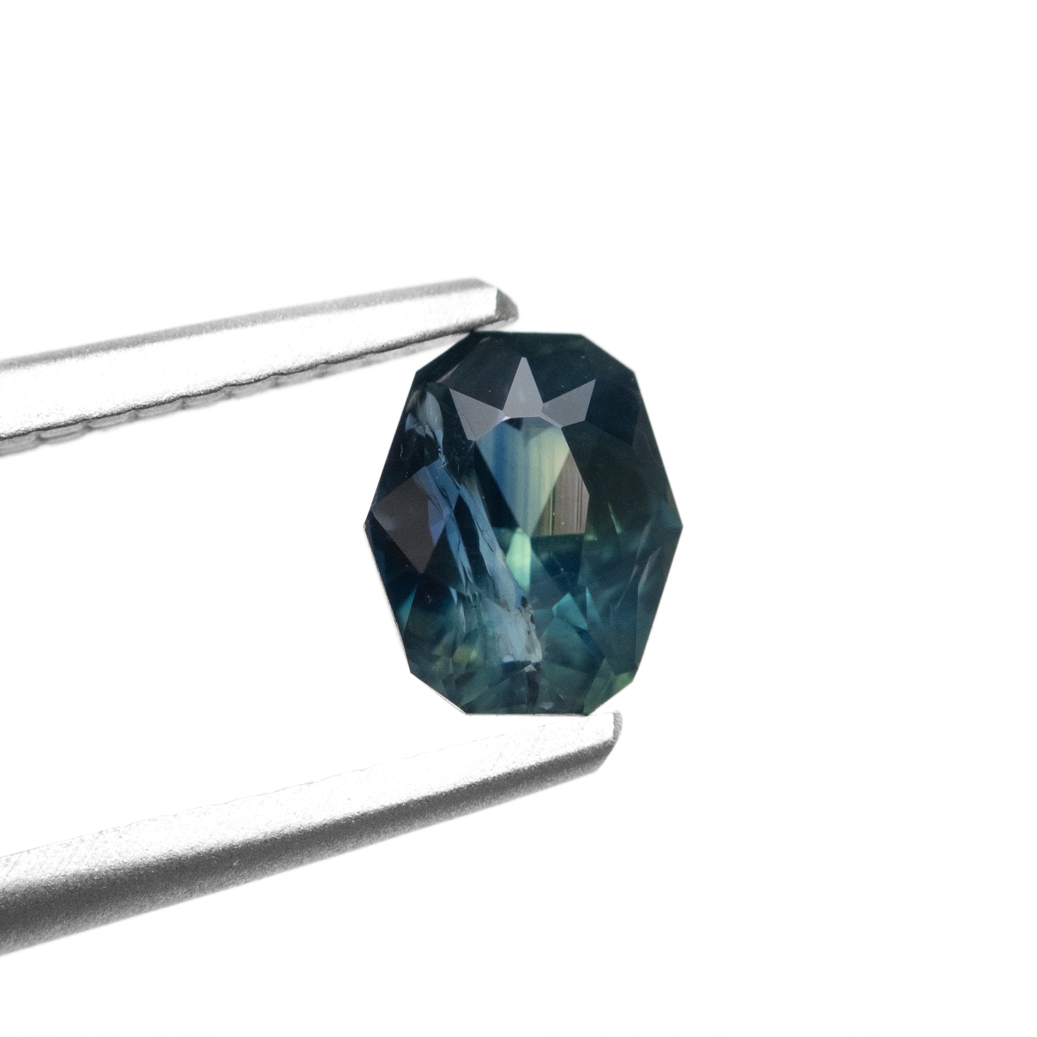 Teal Sapphire .84ct