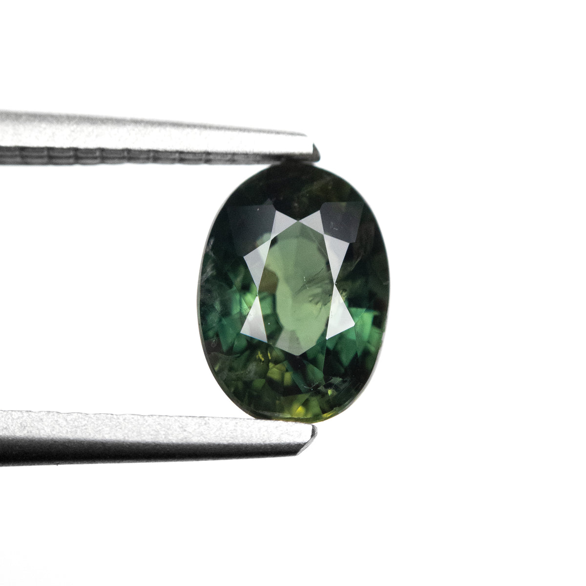 Teal Oval Brilliant Cut Sapphire 1.50ct