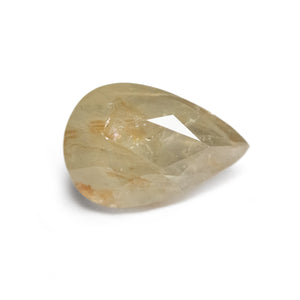 Zafiro amarillo ahumado 8,66ct