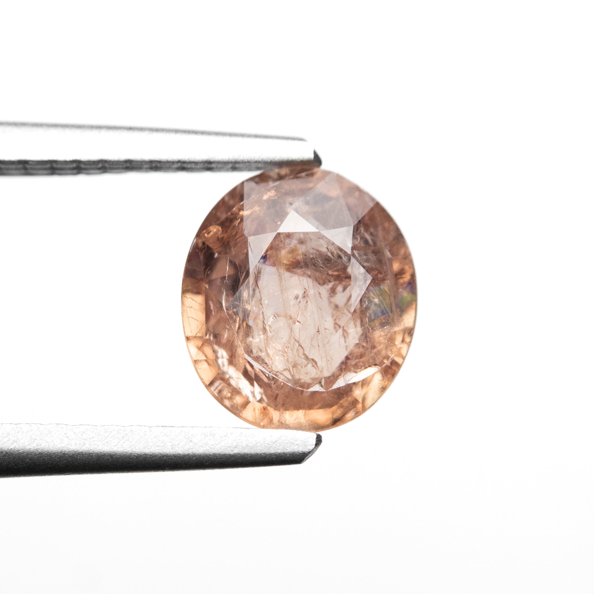 Saphir pêche rustique 1,46 ct