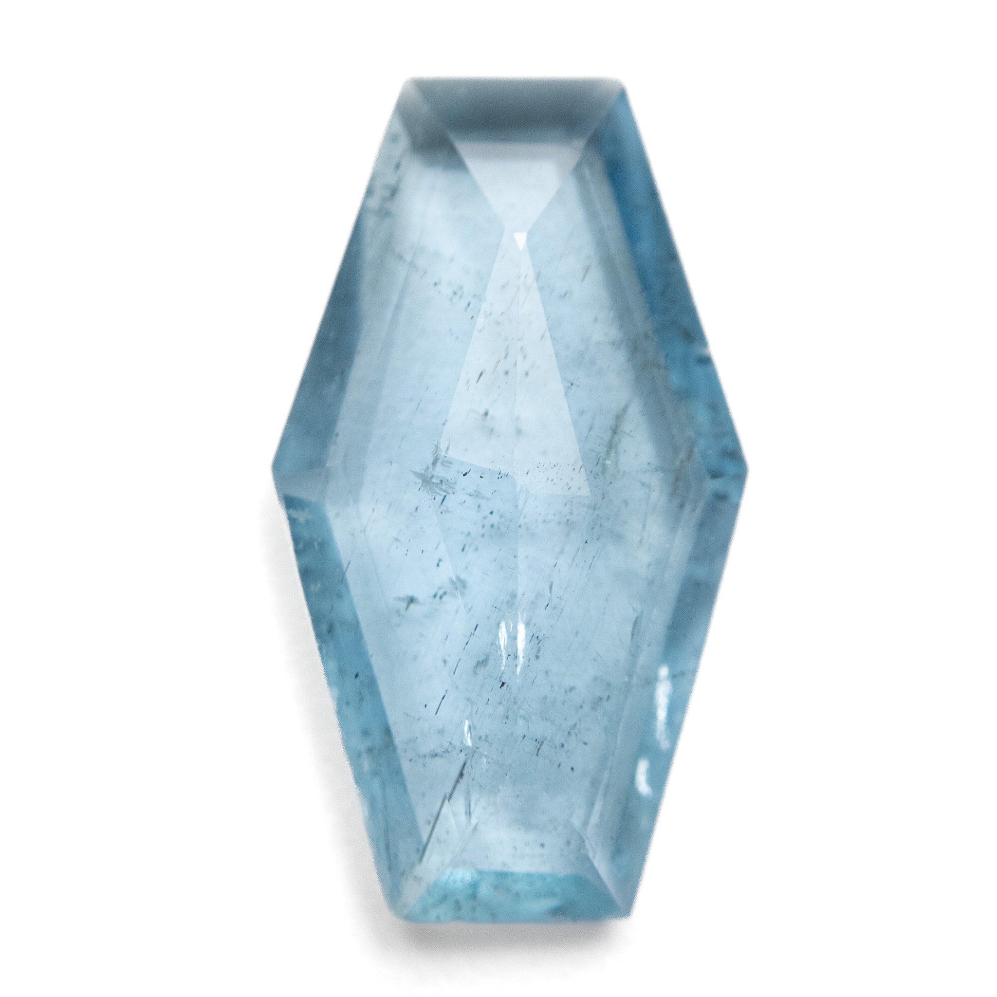 Aigue-marine hexagonale 3,86 ct 