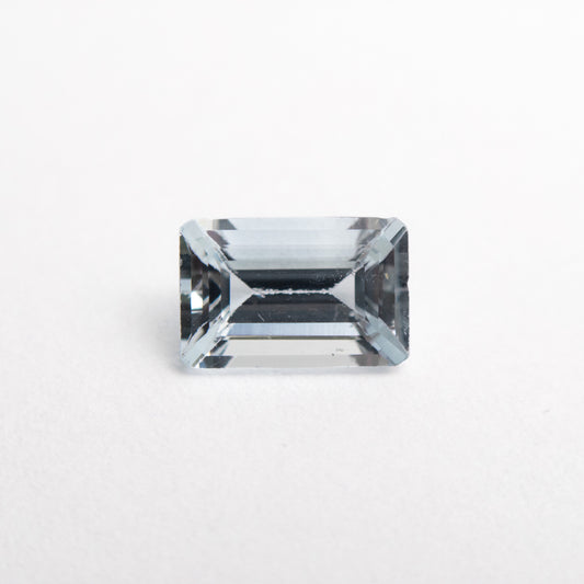 Aguamarina talla baguette, 0,975 ct 