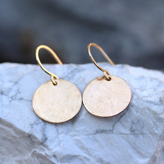 Disk Earrings