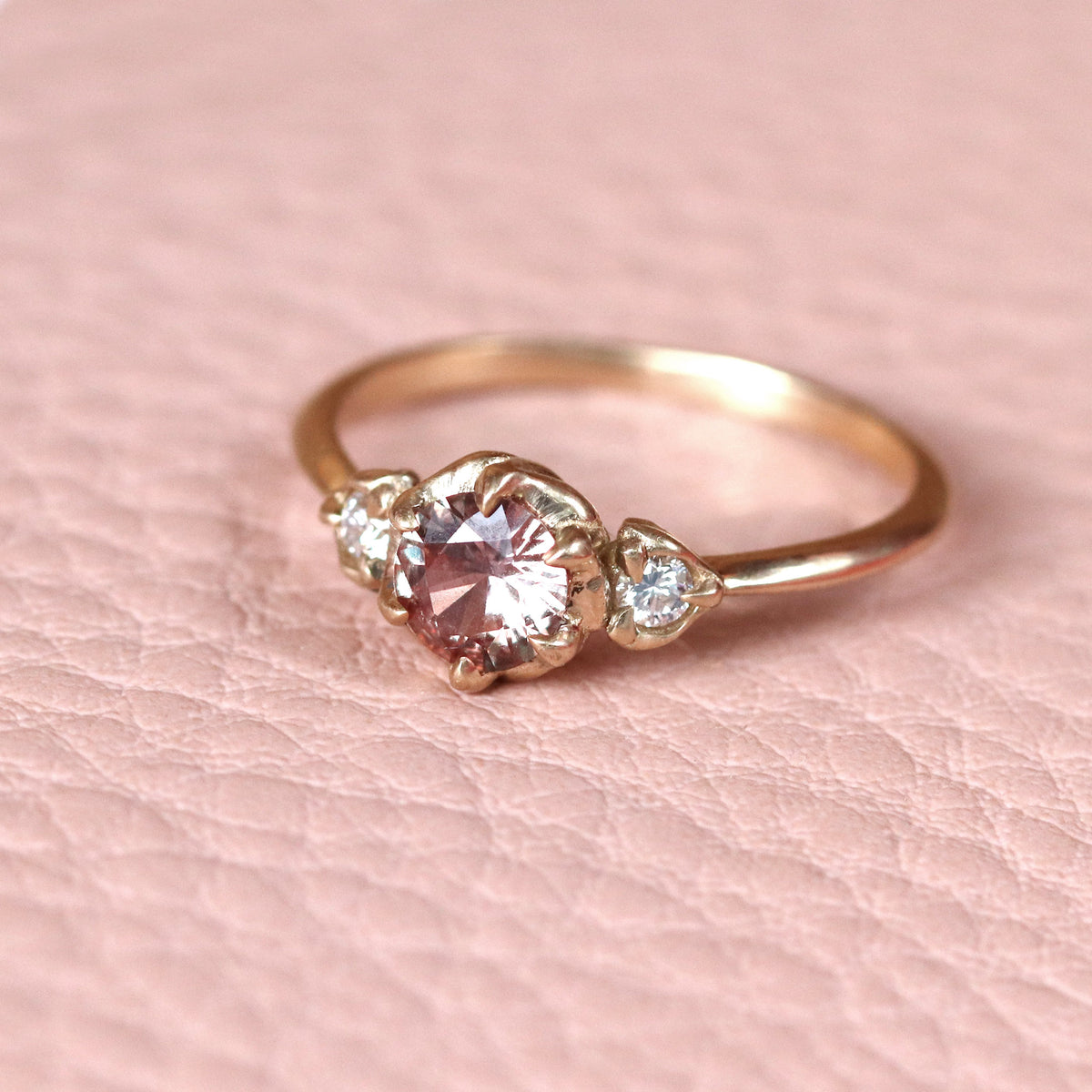 Cici - Classic Three Stone Engagement Ring Mount