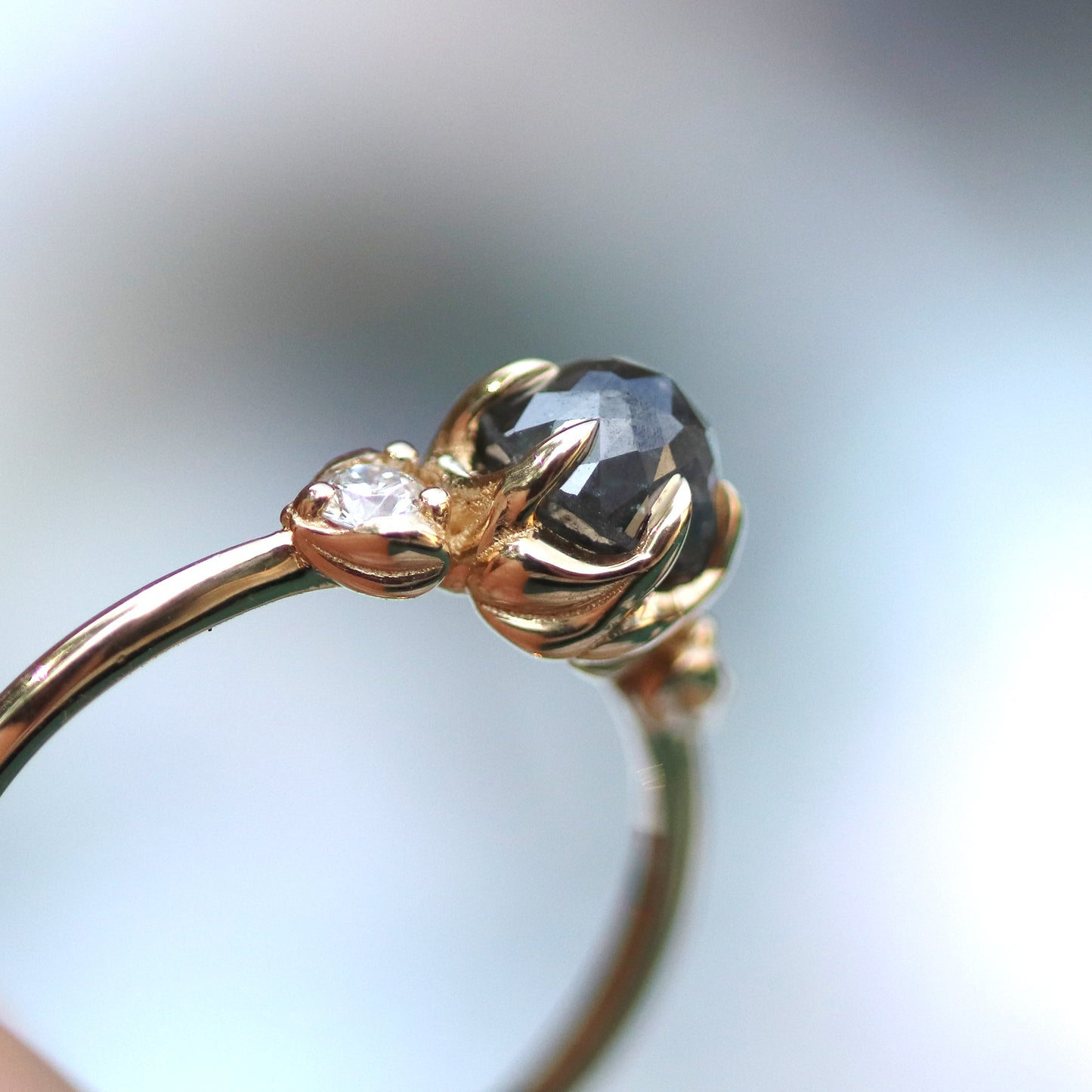 Cici - Classic Three Stone Engagement Ring Mount