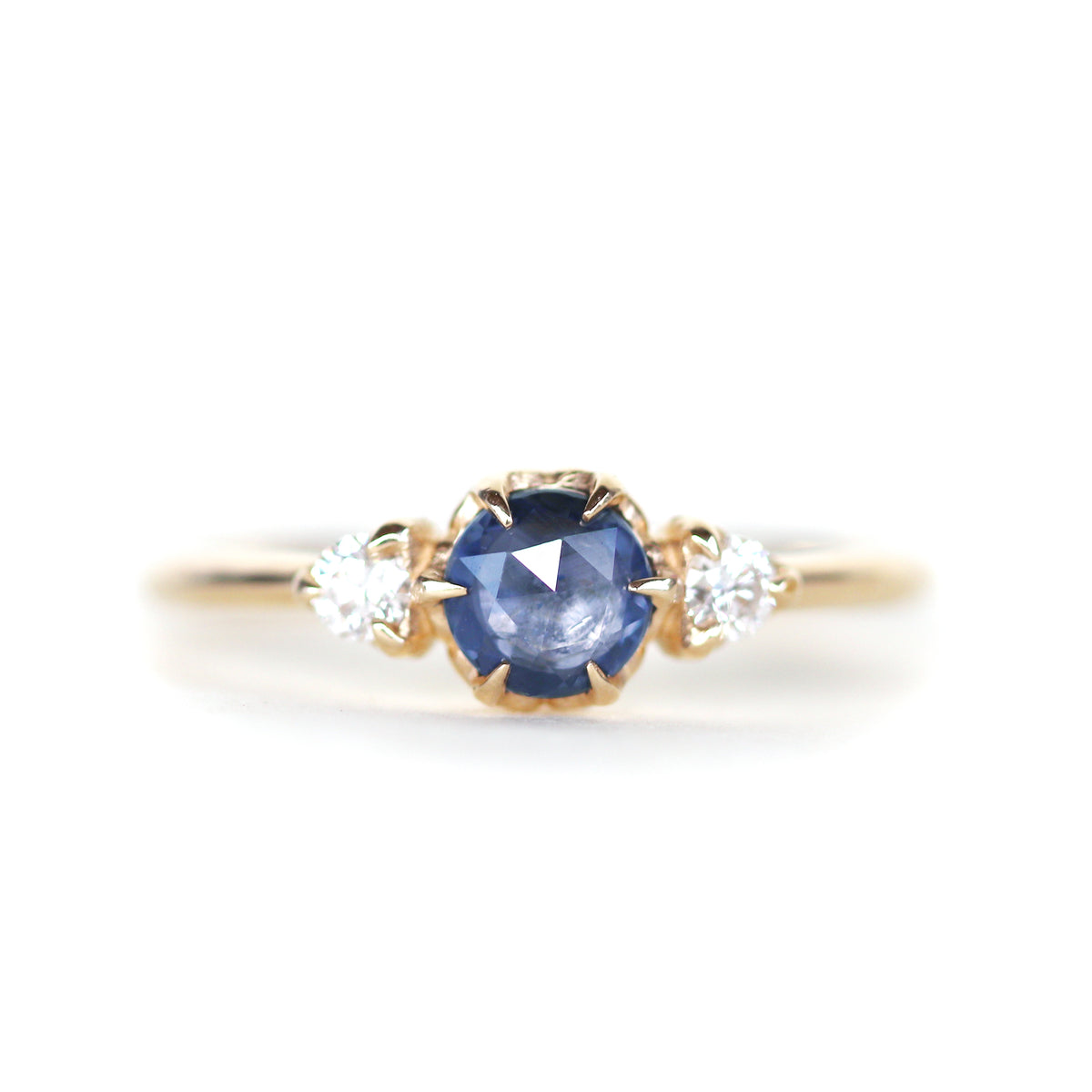 Cici - Classic Three Stone Engagement Ring Mount