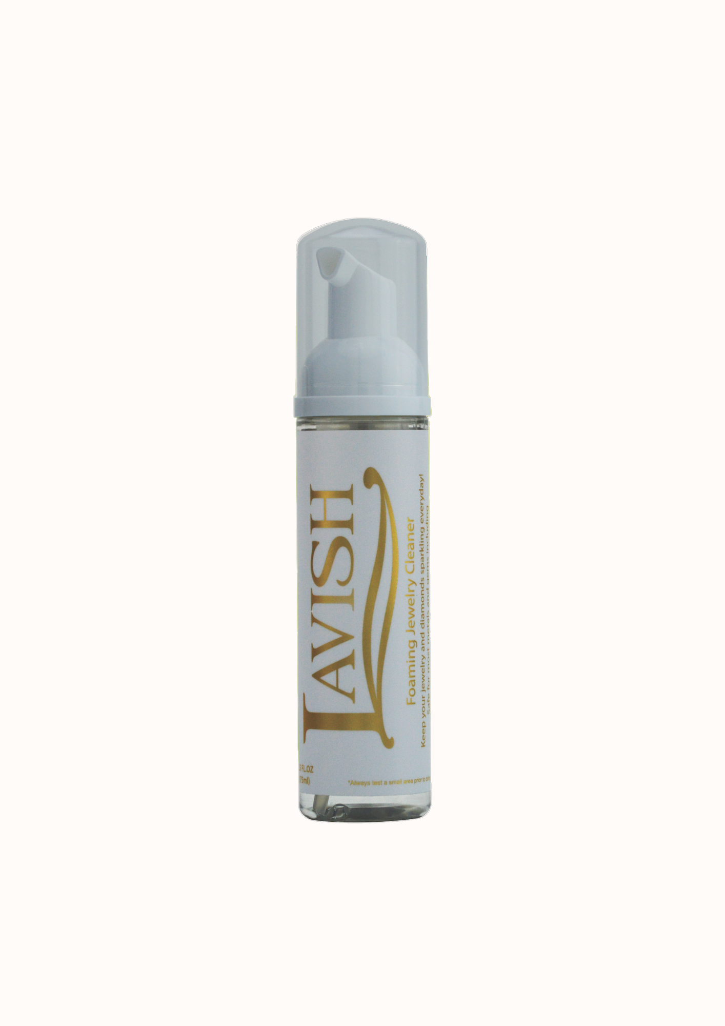 Lavish bottle on a white background