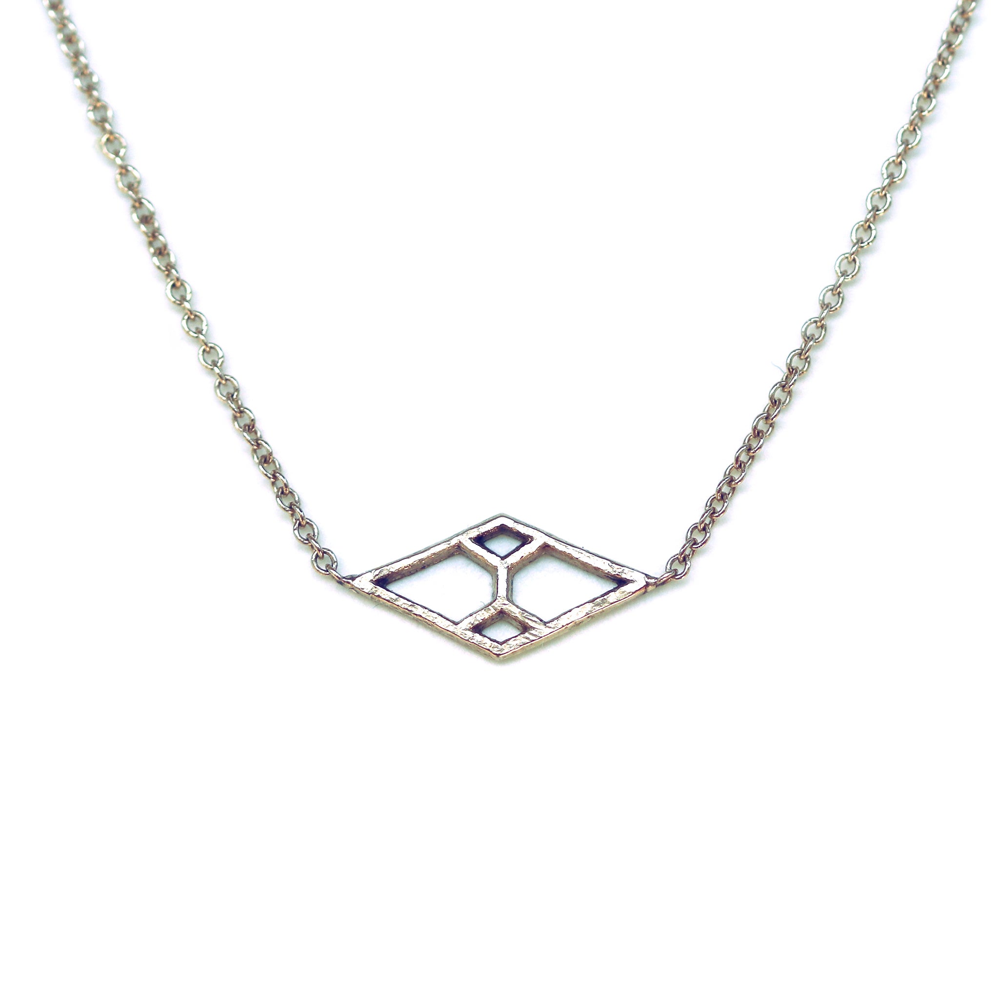Pendentif délicat GeoRhombus