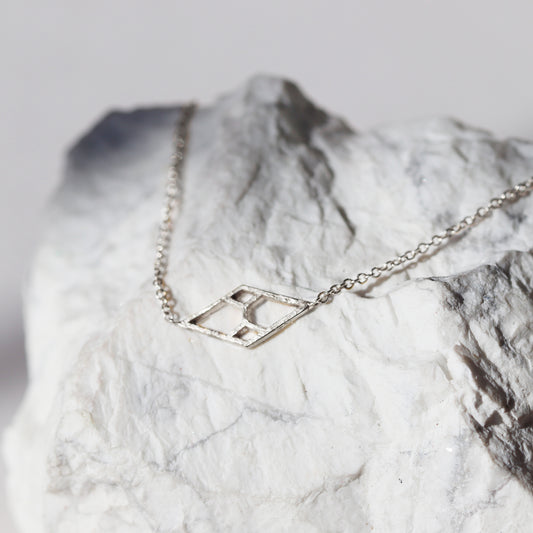GeoRhombus Dainty Pendant