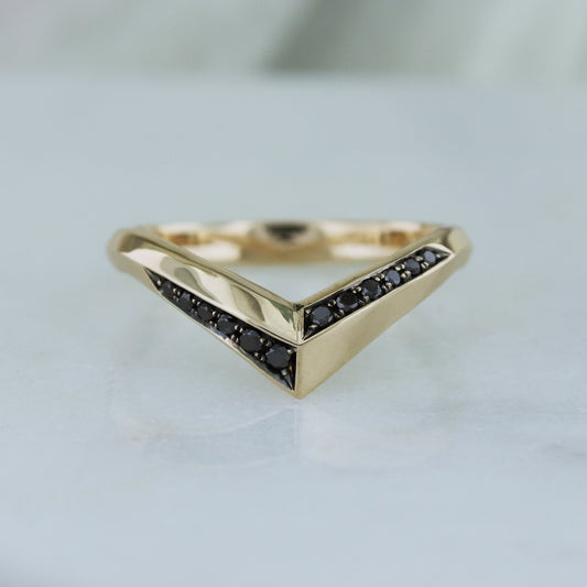 Diadem - Half Pave Contour Band