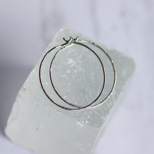 Circle Hoops Small - 2 for 1 wire hoops
