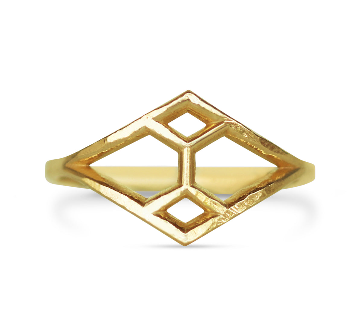 Bague GeoRhombus petite taille