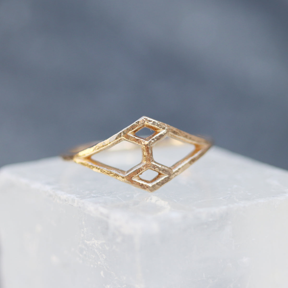 Bague GeoRhombus petite taille