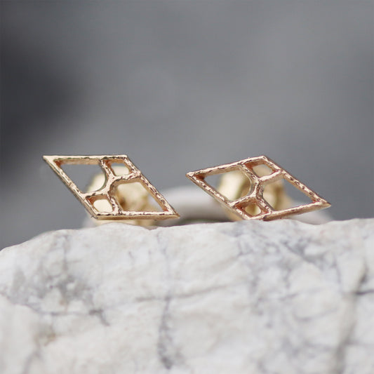 GeoRhombus Studs