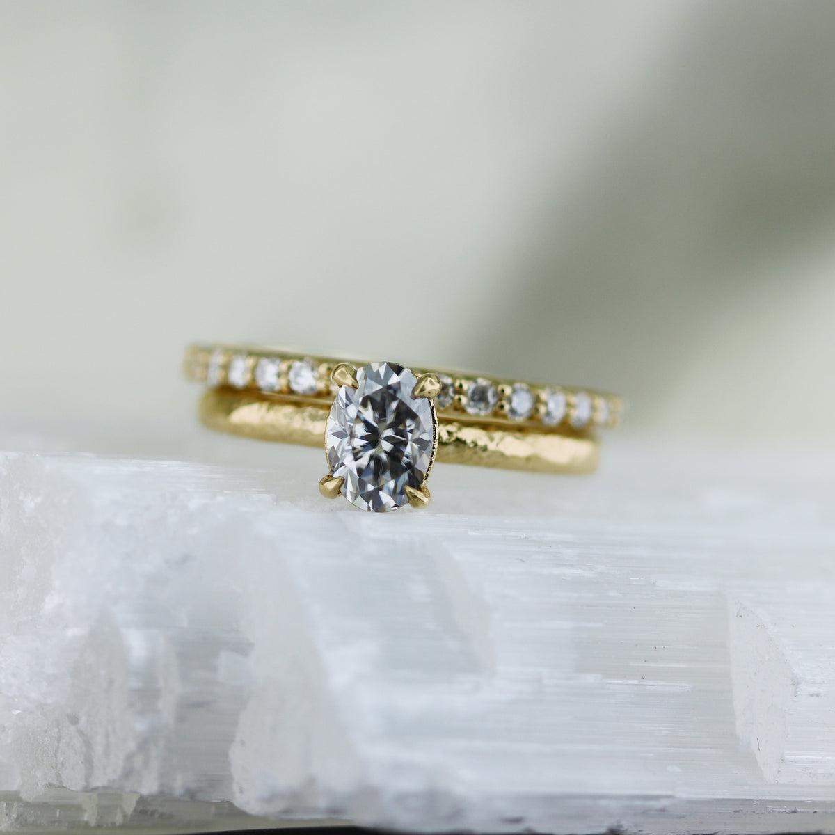 Riley - 1/2 Eternity Band
