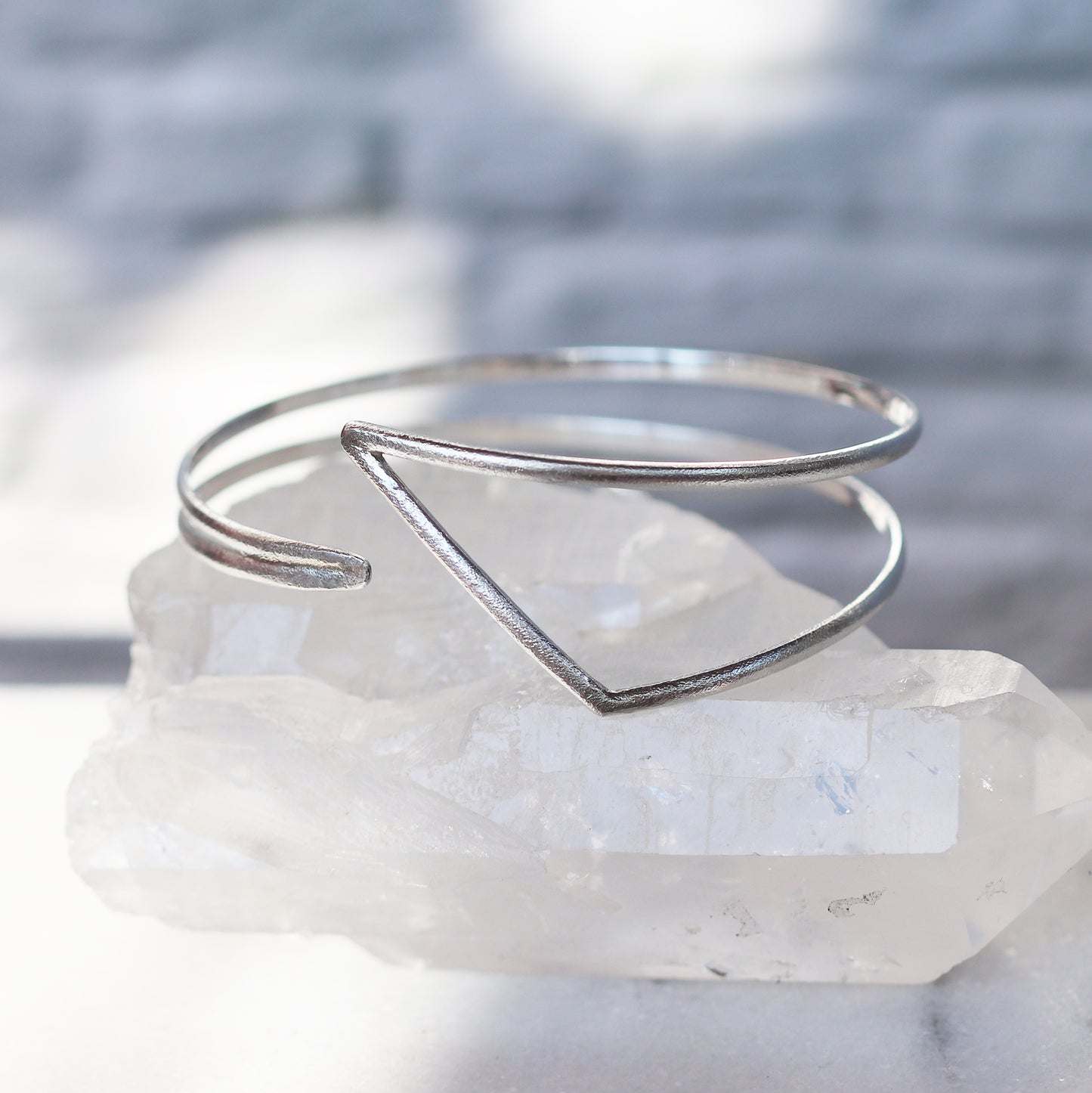 Wedge Bangle - adjustable