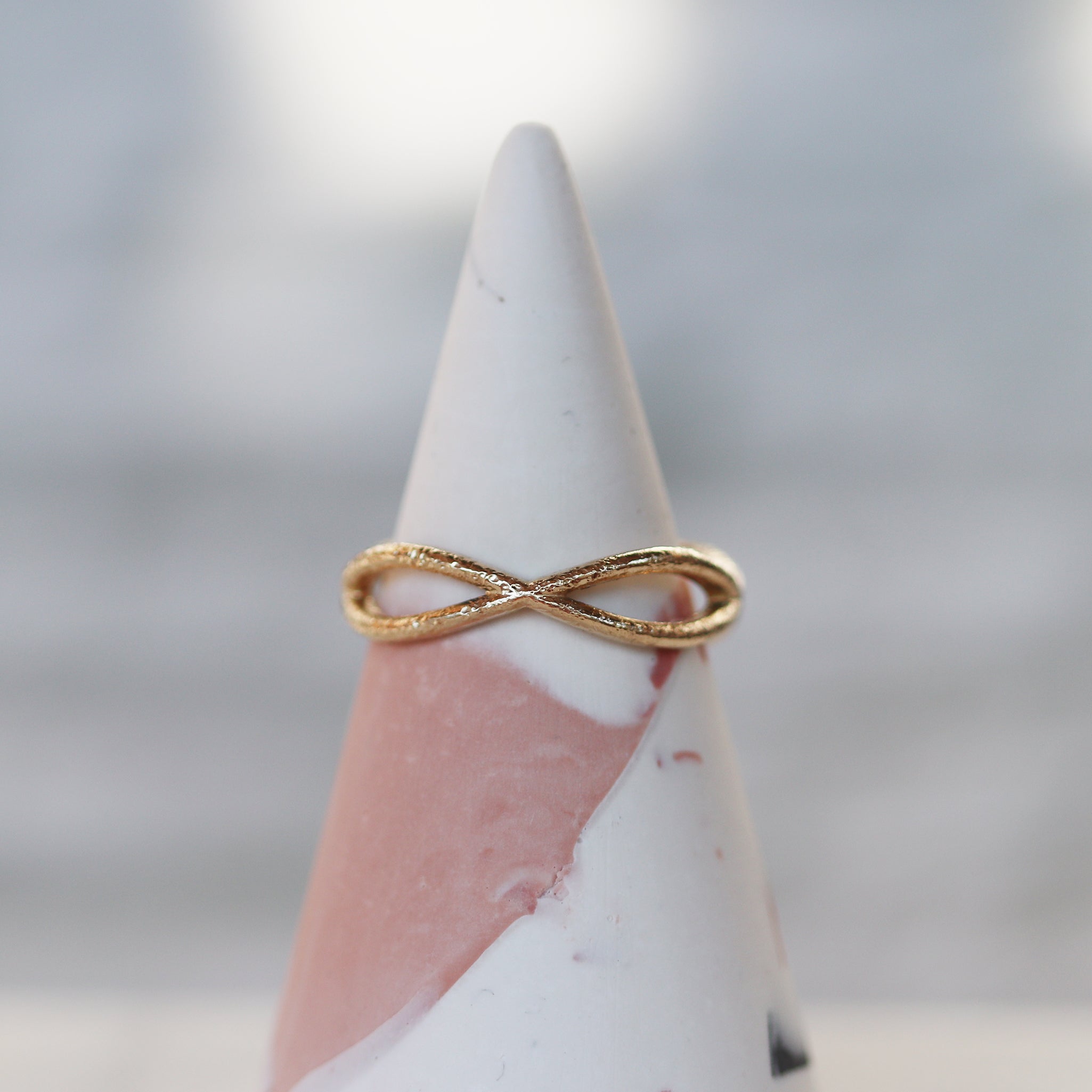 Pick A Pearl Infinity Ring in Gold